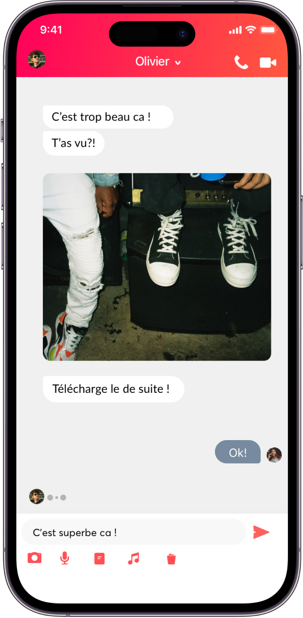 Skred Skred is the first secured messaging app allowing total freedom